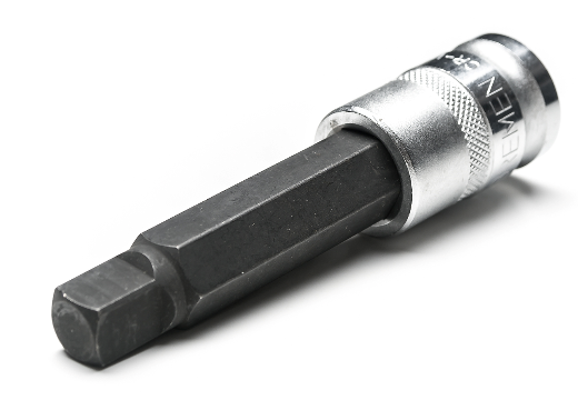 Boc.punta cuadrada Enc. 1/2" 8x100mm Bremen