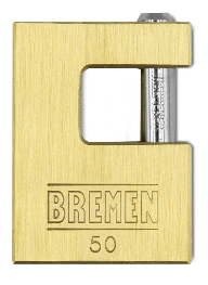 Candado de Bronce Perno Horizontal Reforzado 70mm Bremen