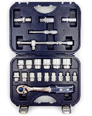 Boc.Jgo Enc.1/2" x 22Pzs. con accesorios (SAE) Bremen