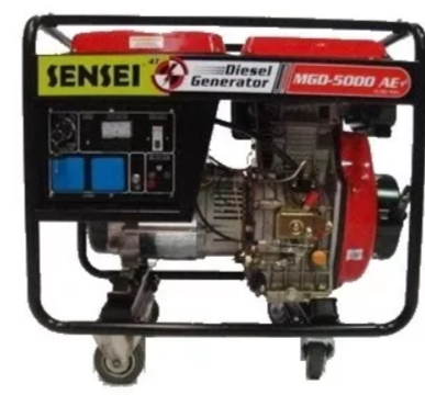 Generador Sensei Diesel MGD-5000 A/E 220Vol.