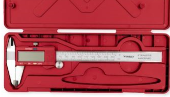 Calibre Acero 150mm liviano (Inox) Wembley