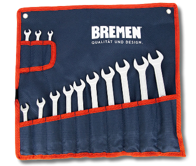 Llaves Combiandas en Jgo c/Estuche 7-19mm 13 Llaves Bremen