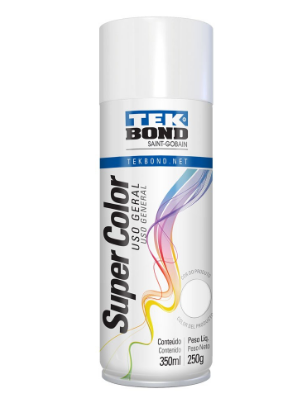 Pintura Spray TEKBOND 350ML/250GR Blanco Brillante