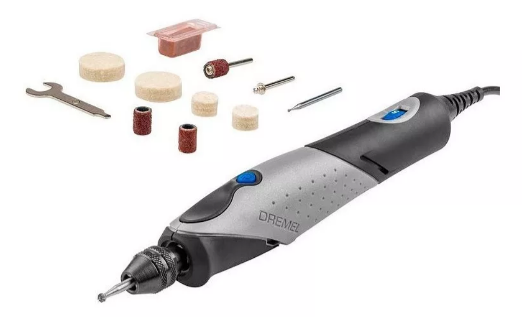 Minitorno STYLO- Kit con 11 Accesorios Dremel 2050-11