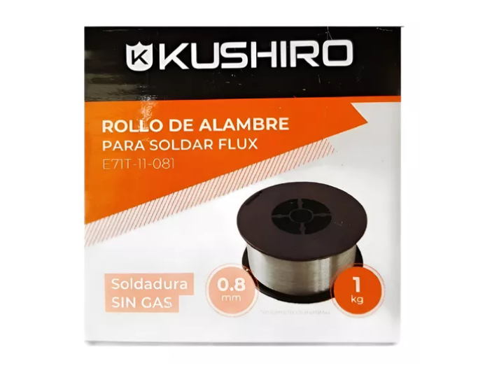 Alambre Para Soldar 0,8mm 5KG Kushiro