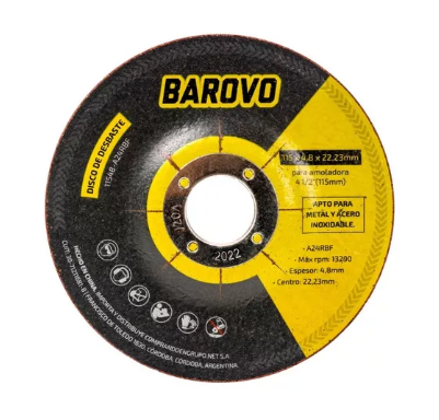 Disco de Desbaste 115x4,8 Barovo