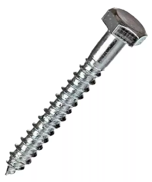 Tornillo Hexagonal Zincado 1/4x2´´