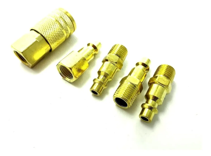 Acople Rapido Para Compresor Kit 5 Pza. Rottweiler