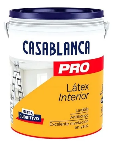 Pintura Latex Pro Interior 20 Lts. CASABLANCA