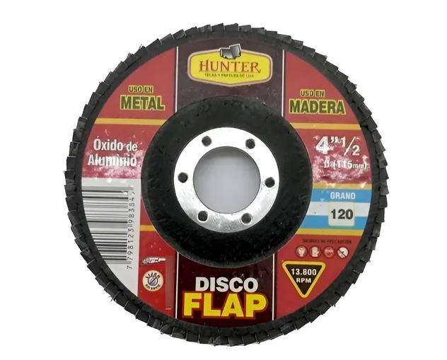 Disco FLAP Oxido Aluminio 80 Hunter