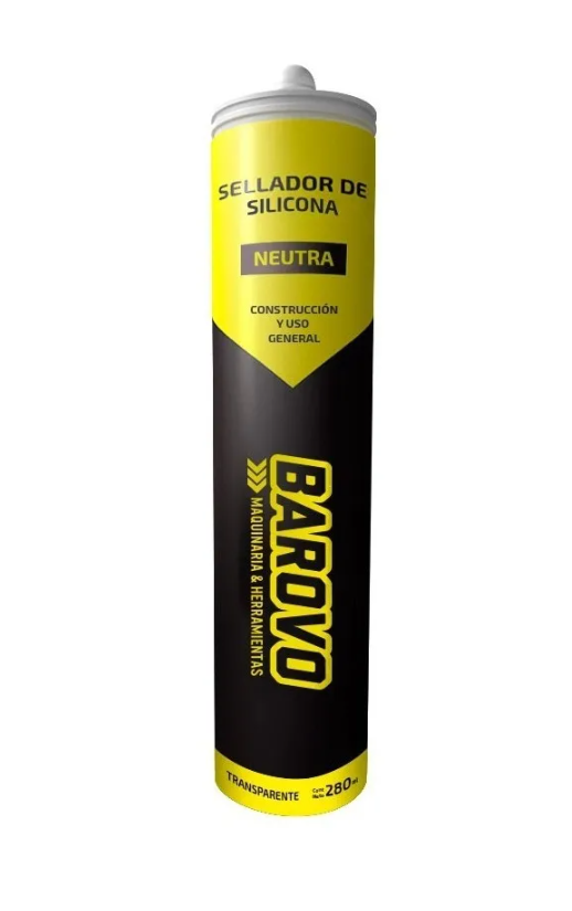 Silicona 280ML Transparente BAROVO