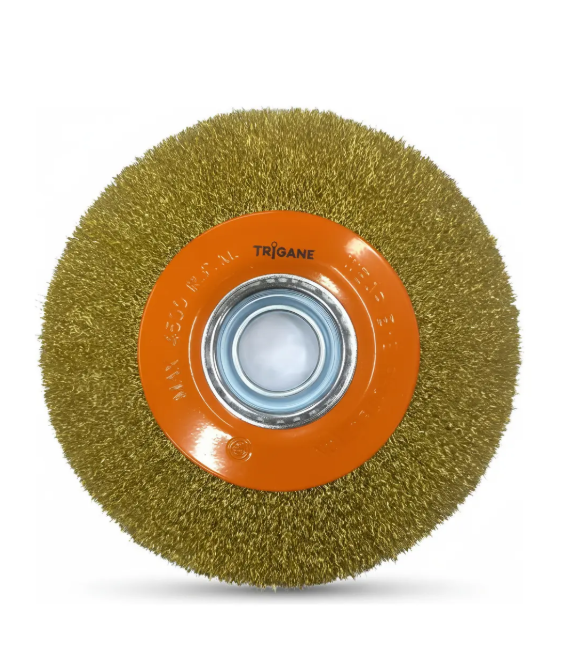 Cepillo Circular 150mm. Rizado Amoladora Banco Rottweiler