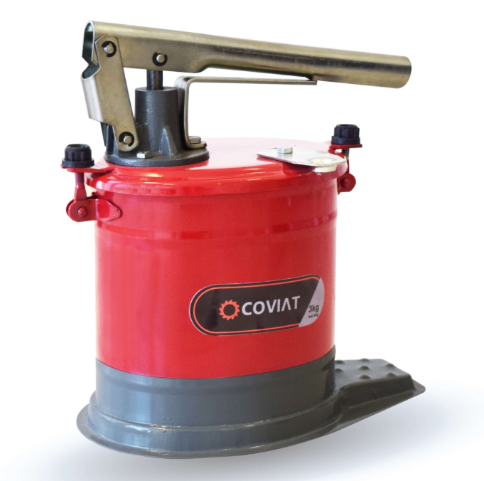 Bomba De Engrase  3Kg C/Manguera Acero 1,5Mts Coviat M-3-15-I