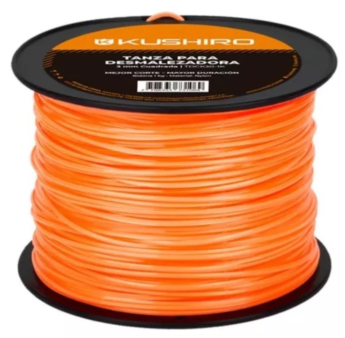 Tanza Lusqtoff 2,5mm. Cuadrada 150 mts