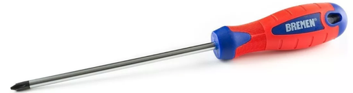 [6217] Destornillador mango goma PL(-) 3.0 (3x100mm) Bremen