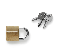 [7056] Candado de Bronce Pesado 30mm Bremen