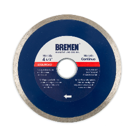 [4525] Disco diam. Bremen 4-1/2 Humedo (continuo)