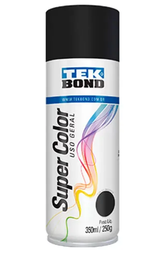 Pintura Spray TEKBOND 350ML/250GR Negro Mate
