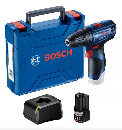 Atornillador BOSCH Taladro 12V-10mm +1Bateria GSR120LI