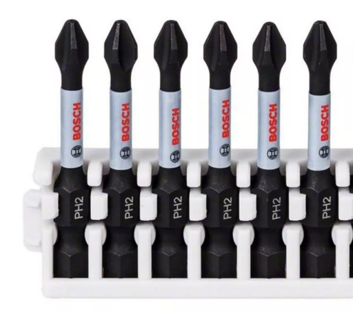 Puntas Para Atornillar BOSCH Impact Control PH 2x50 x 6 Unidad