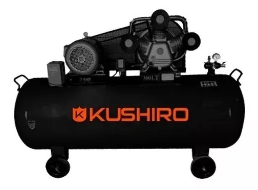 Compresor Kushiro 300 Lts. 7,5 HP 380 Vol.