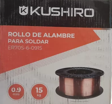 Alambre Para Soldar 0,9mm 15Kg Kushiro
