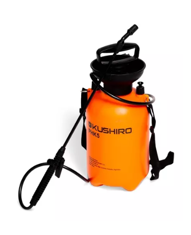 Pulverizador Hombro 5 Lts. c/Lanza Kushiro