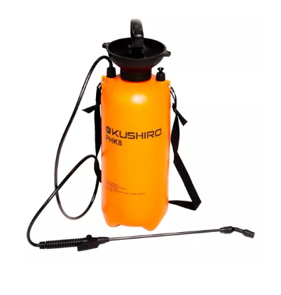 Pulverizador Hombro 8 Lts. c/Lanza Kushiro