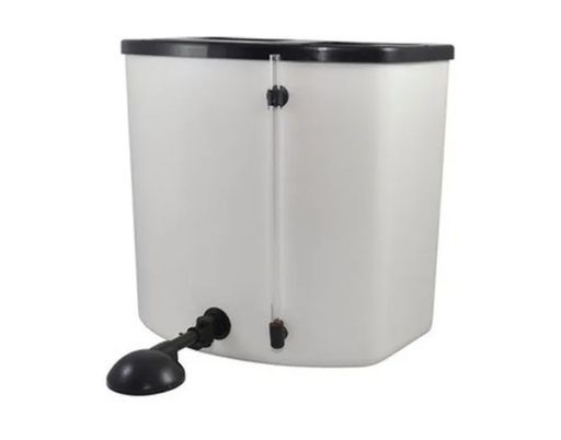 Calefon PVC Blanco 20Lts. Resistencia Aluminio