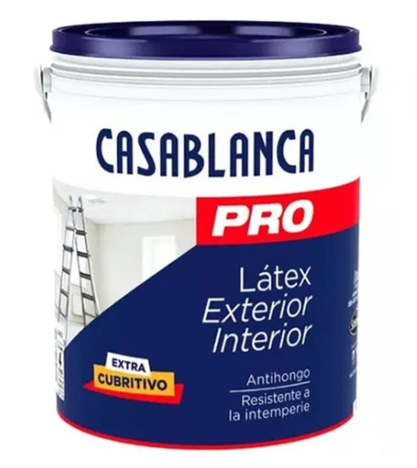 Pintura Latex Pro INT-EXT 4 Lts. CASABLANCA