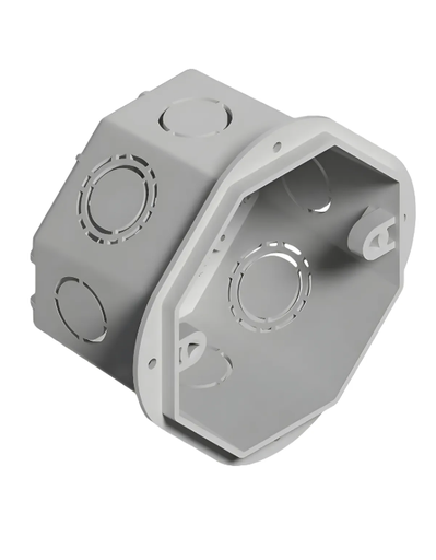 Caja Octogonal PVC para Embutir