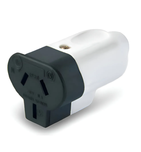 Ficha Hembra con Neutro 10 Amp.