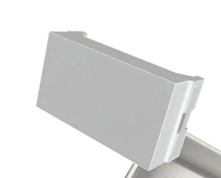 Tapa Modulo Ciego Blanco