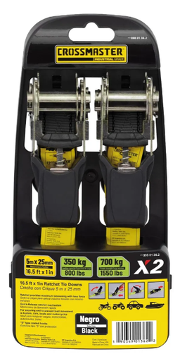 Cincha Amarre C/Crique 700Kg-2PCs Crossmaster 9980136