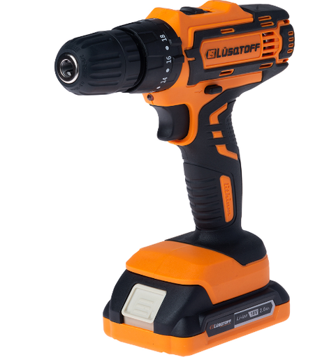 [ATL18-8B] Taladro a Bateria con Percutor 18 vol. 10mm LUSQTOFF